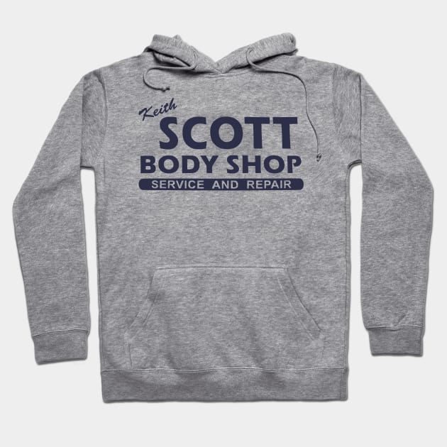 Keith Scott Body Shop (OTH) Hoodie by fandemonium